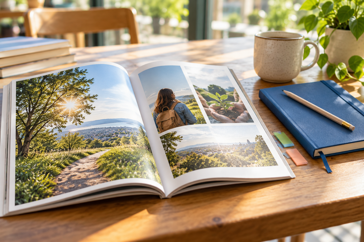 Original AI-generated editorial image of learning materials; illustrative artwork.